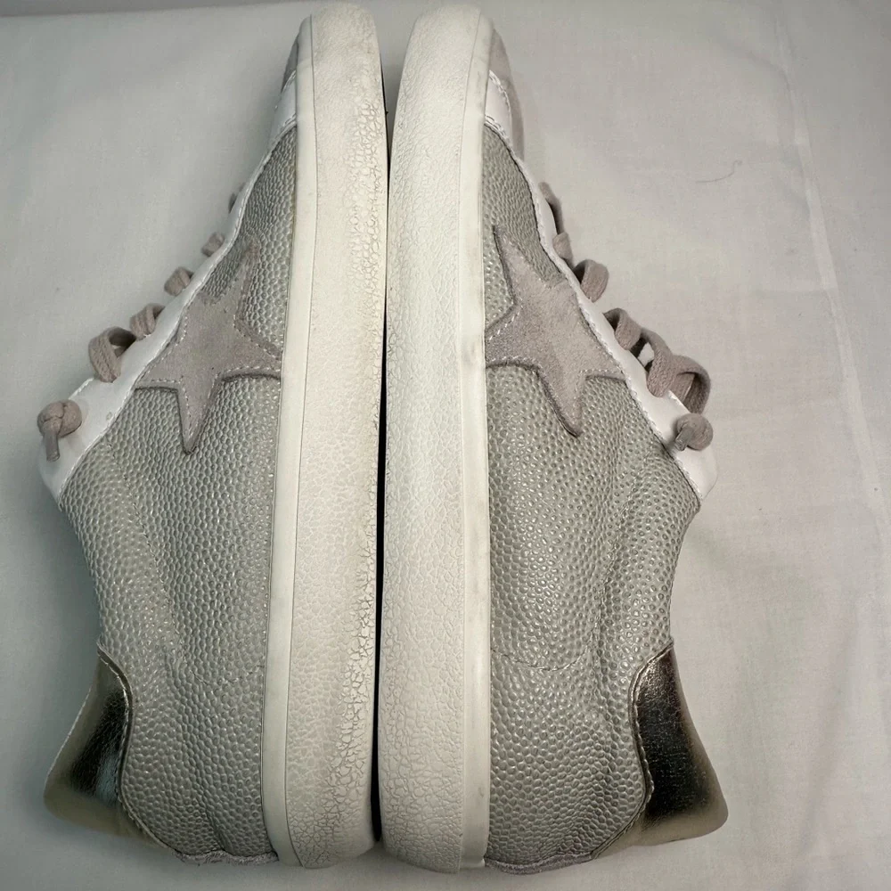 Vintage Havana Flair Silver Multi Gray and White Sneakers size 9 - Picture 8 of 12